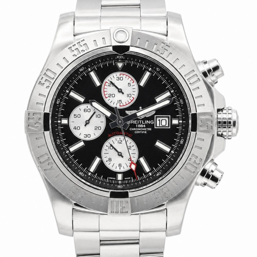 Breitling Super Avenger 48MM A13371 Stainless Steel Watch